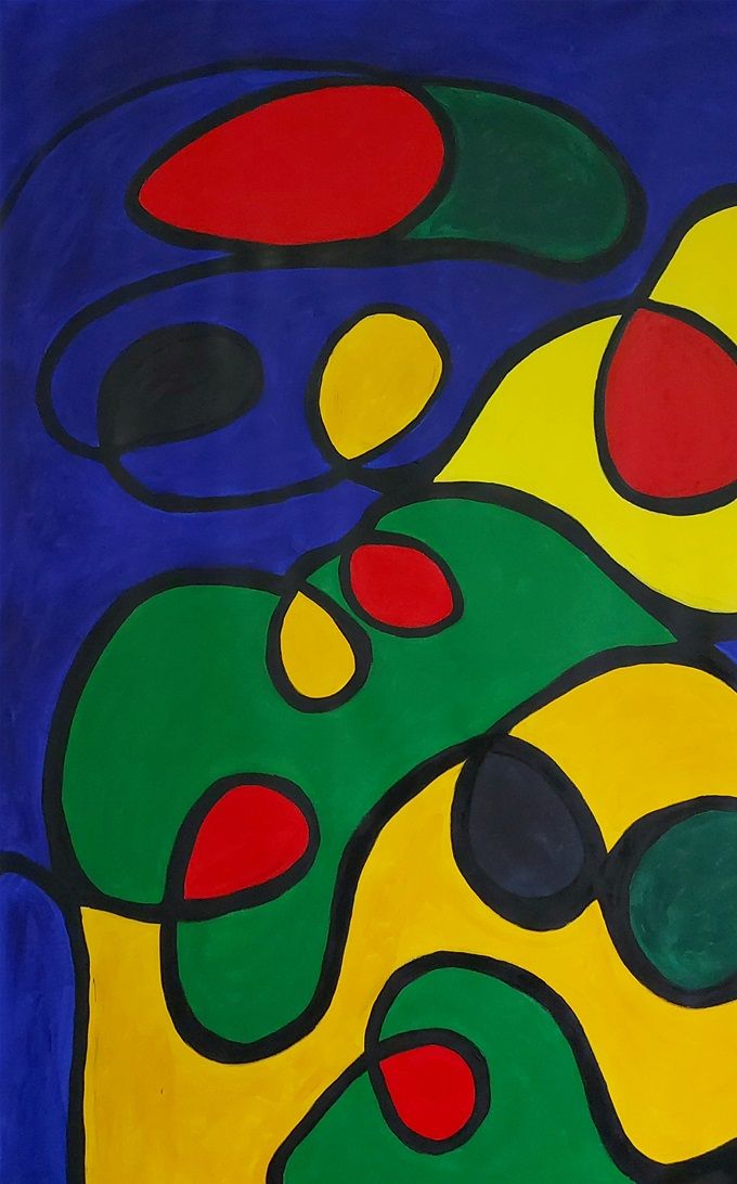 YOU ARE NOT FIRGOTTEN. (IV) Acrylic on canvas, 210x140cm, 2022